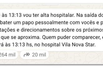 Janones avisa no Exército do Lula que terá alta nesta 3ª feira