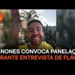 Janones convoca panelaço durante entrevista de Flávio na “Globo”