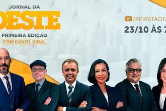 Jornal da Oeste, Primeira Edição: assista ao noticiário de 23/10/2026