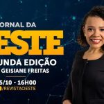 Jornal da Oeste, Segunda Edição: assista ao noticiário de 15/10/2026
