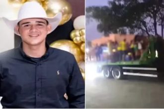 Jovem de 19 anos morre ao cair de caminhão em carreata por Flávio