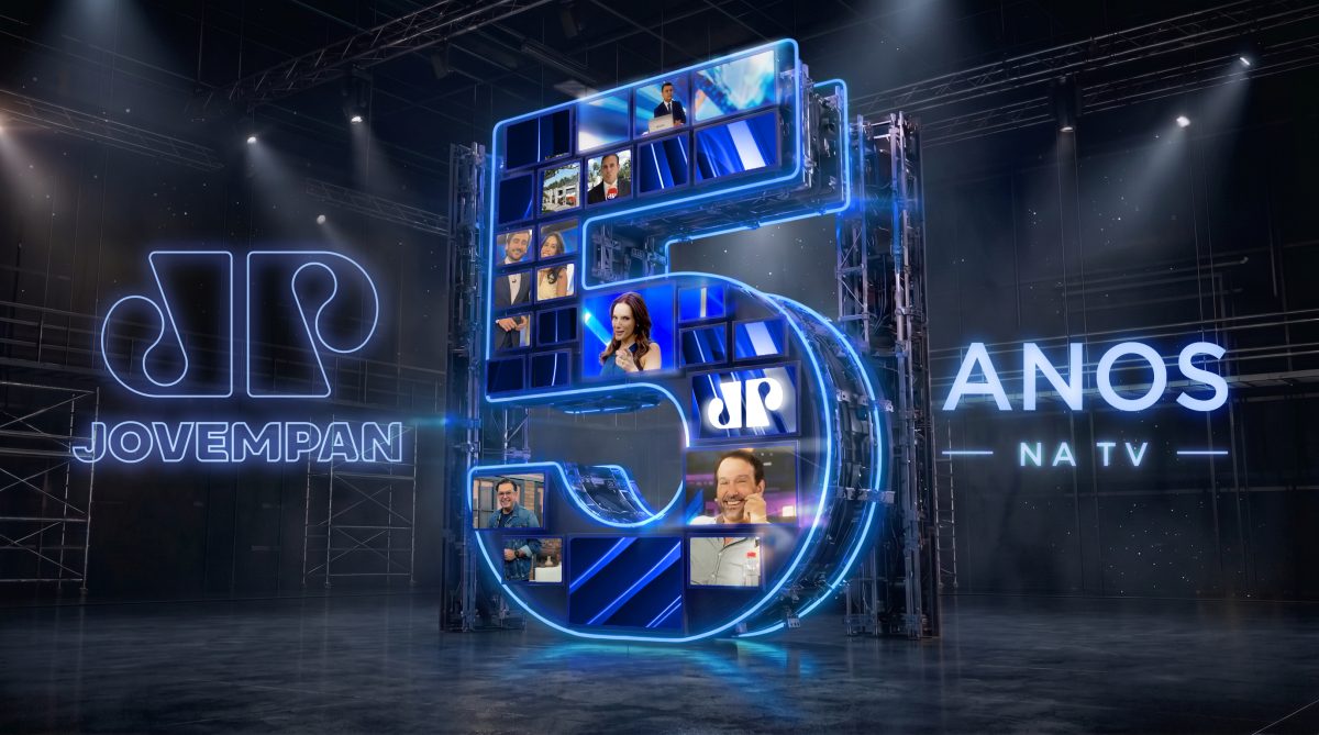 Jovem Pan News comemora cinco anos com presença na TV, no digital e agora em mais cidades da TV aberta