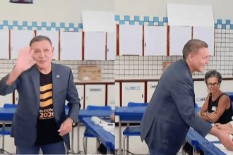 Kassio Nunes vota em Brasília e diz esperar eleição tranquila