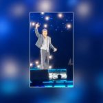 Luan Santana faz o “L” durante show em Brasília