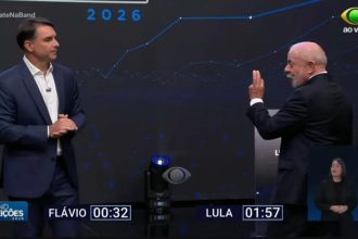 Lula chama Flávio de ‘malandro carioca’ durante debate na Band