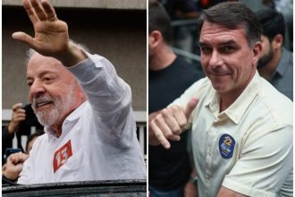 Lula conquista 3,8 milhões de votos a mais que em 2022; Flávio também supera votação do pai