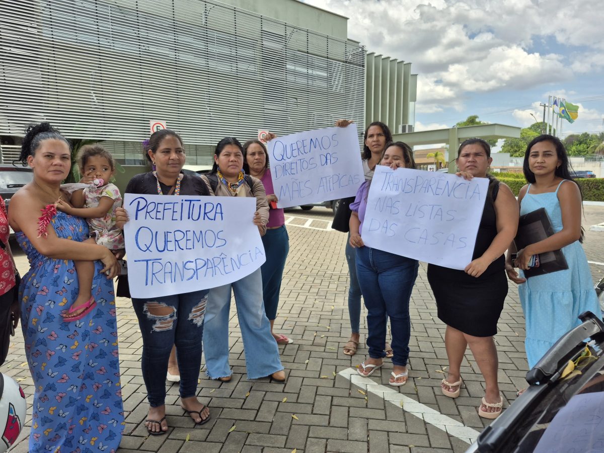 Mães cobram transparência da Prefeitura de Boa Vista na seleção do Minha Casa, Minha Vida