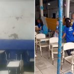 Mães de alunos denunciam mofo e falta de reparos em escola de Cabo Frio
