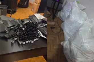Mais de 1,5 mil cosméticos e suplementos foram encontrados em apartamento usado em esquema de adulteração em MG