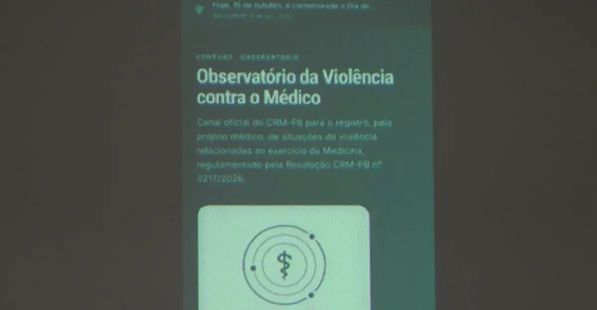 Mais de 80% dos médicos já sofreram violência durante exercício da profissão na Paraíba, diz CRM-PB