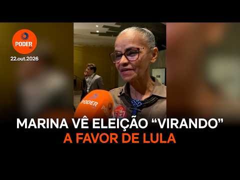 Marina Silva vê eleição presidencial “virando” a favor de Lula