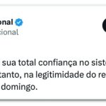 Marinho, TSE e partidos se manifestam sobre carta de Flávio Bolsonaro