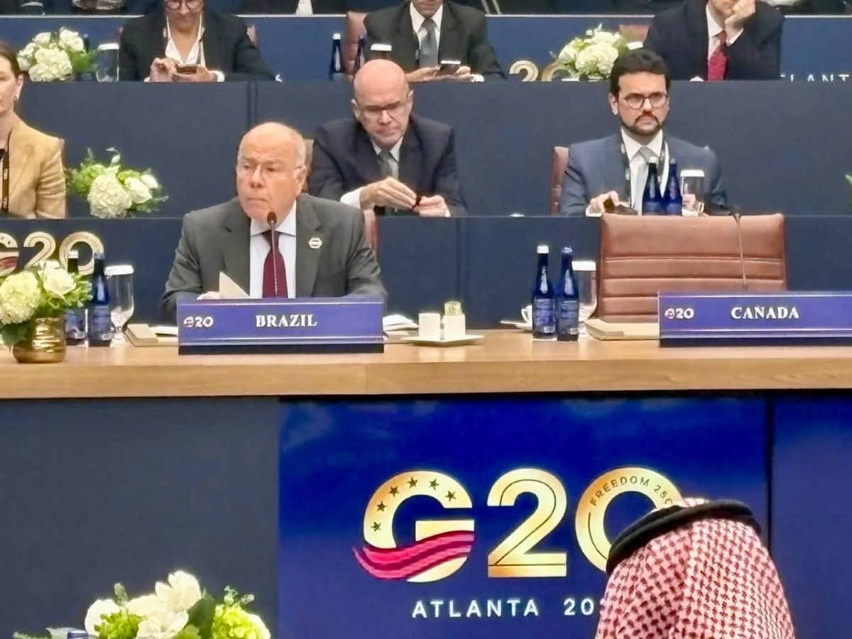 Mauro Vieira participa de encontro de chanceleres do G20 e terá reunião com secretário de Estado dos EUA
