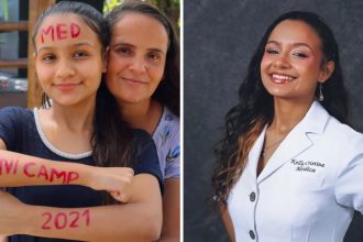 Médica, sim! Aprovada de primeira na Unicamp, jovem celebra apoio da mãe para vencer pressão religiosa