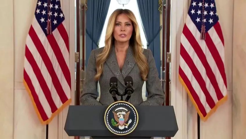 Melania Trump anuncia cessar-fogo em cidade ucraniana ocupada pela Rússia