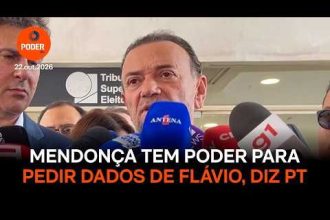 Mendonça tem poder para pedir dados de Flávio, diz PT