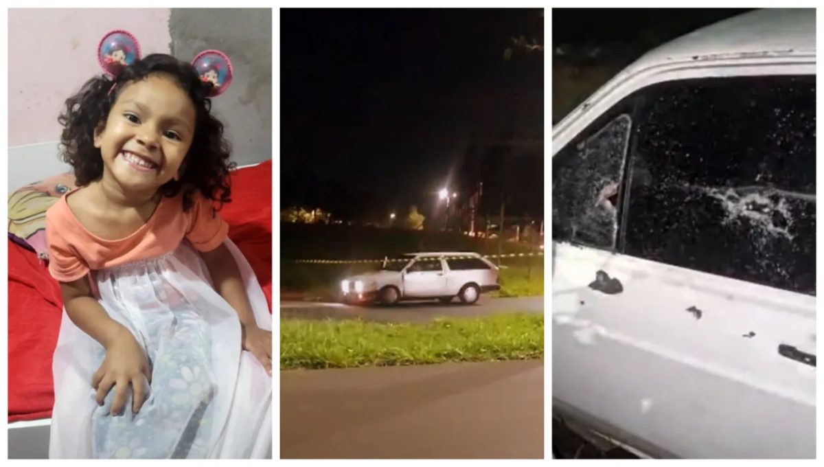 Menina de 4 anos morre e pai fica gravemente ferido após ataque a tiros no interior de SP