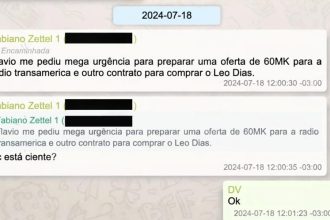 Mensagens entre Zettel e Vorcaro citam oferta pela Transamérica e contrato para ‘comprar Leo Dias’