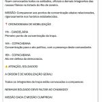Messias convoca integrantes do Exército do Lula para atos no RJ