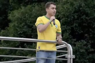 ‘Metrô limpinho, sem vandalismo’, diz Nikolas depois de ato na Av. Paulista
