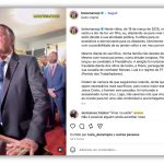 Minha família não desiste de lutar, diz Eduardo sobre vídeo de Bolsonaro