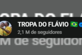 Ministro do TSE determina derrubada de informação falsa veiculada no canal ‘Tropa do Flávio’