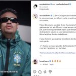 Ministro do TSE manda Meta revisar vídeo de MC Cabelinho
