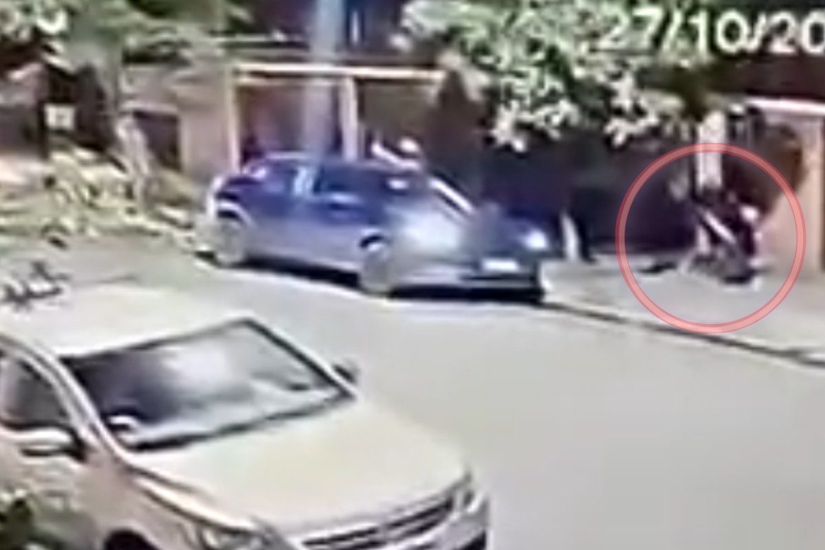 Morador em situação de rua é baleado no pescoço em Santos; VÍDEO