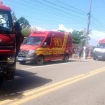Motociclista fica gravemente ferida após acidente com carro em São Sebastião, SP
