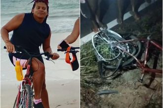 Mulher morre após carro atingir grupo de cinco ciclistas na Grande Natal