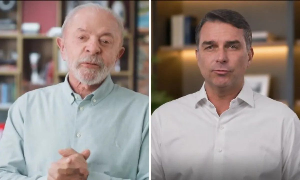 Na TV, Lula fala em risco de cortes em programas sociais e de caso Ana Clara; Flávio Bolsonaro prioriza críticas à economia e propostas para segurança