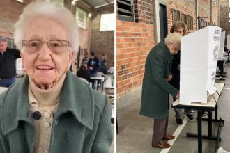 Nascida antes do direito ao voto feminino, idosa de 106 anos comparece à urna em Caxias do Sul: 'Sempre venho'