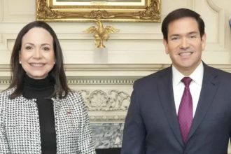 Negociações dos EUA permitiram volta de María Corina à Venezuela, diz Rubio