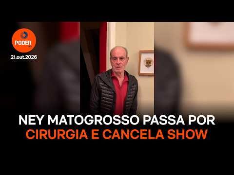 Ney Matogrosso passa por cirurgia e cancela show
