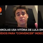 Nikolas usa vitória de Lula em presídios para “convencer” indecisos