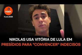 Nikolas usa vitória de Lula em presídios para “convencer” indecisos