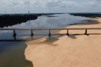 Nível do rio Branco cai mais de 10 centímetros em uma semana em Boa Vista