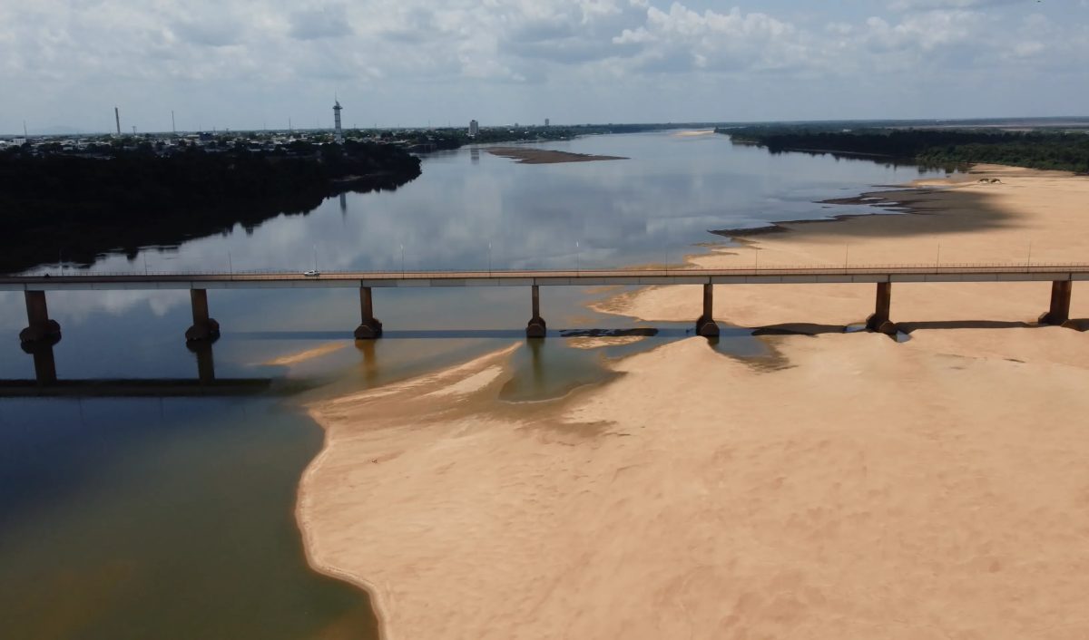 Nível do rio Branco cai mais de 10 centímetros em uma semana em Boa Vista