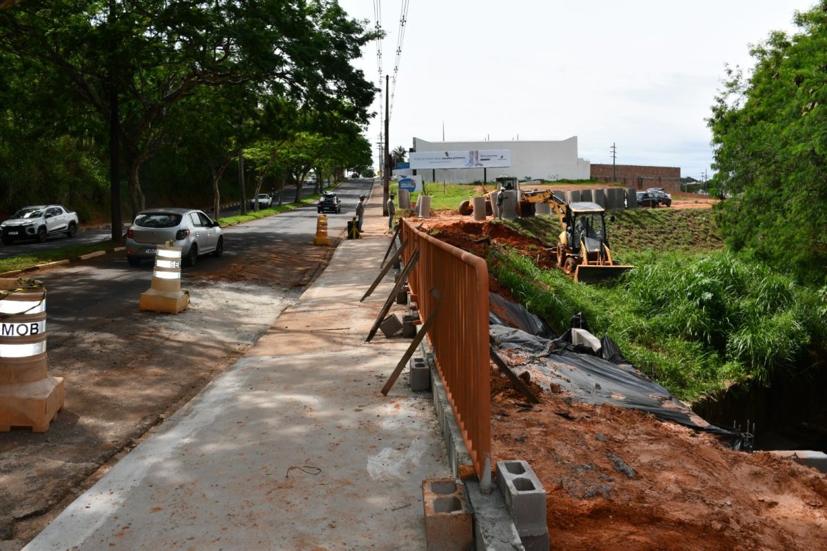 Obras em ponte sinalizada por risco de afundamento são concluídas em Presidente Prudente