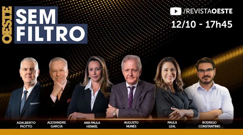 Oeste Sem Filtro: assista ao programa de 12/10/2026