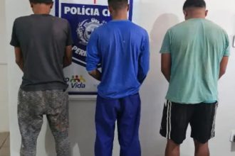 Operação prende três homens por violência doméstica e crimes contra patrimônio no Sertão de PE