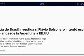 Paradeiro incerto de Flávio é destaque na mídia argentina
