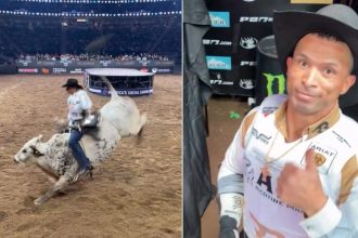 Peão goiano está entre os 20 que mais ganharam dinheiro com montarias de touros nos EUA