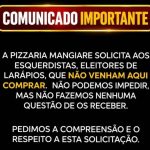Pizzaria pede que clientes de esquerda não frequentem o local; veja o que diz a lei sobre recusar atendimento