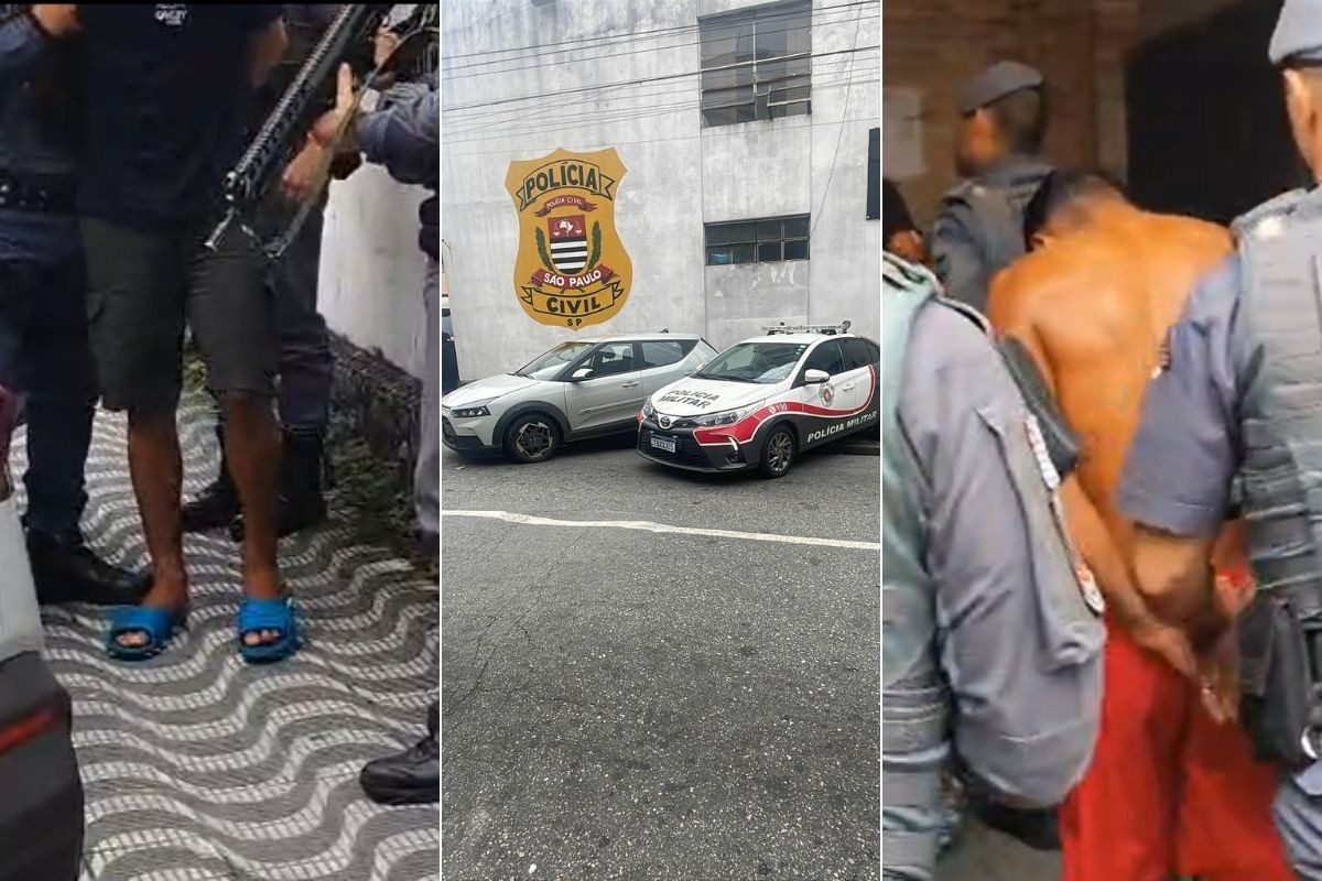 PM rastreia carro roubado até garagem e prende dupla no litoral de SP