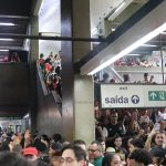 PM relata depredação, tumulto e pichações em dispersão de ato pró-Lula na Paulista