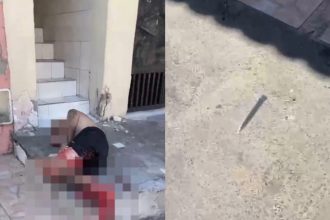 Policial de folga atira em filho que atacava pai com faca no interior do Ceará