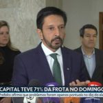 Prefeitura de SP diz que 8.814 ônibus circularam no domingo de eleição, 71% da frota de um dia normal