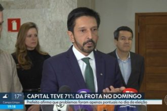 Prefeitura de SP diz que 8.814 ônibus circularam no domingo de eleição, 71% da frota de um dia normal