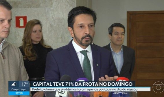 Prefeitura de SP diz que 8.814 ônibus circularam no domingo de eleição, 71% da frota de um dia normal